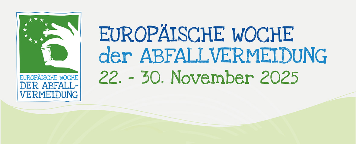 Foto: Banner der Europäischen Woche der Abfallvermeidung